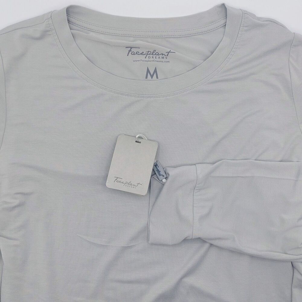 Faceplant Dreams Maya Pullover Bamboo Top Women's Medium Pockets Lounge NEW!